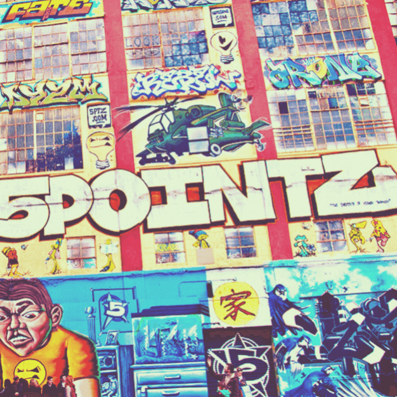 5 pointz l'espace des graffeurs New yorkais